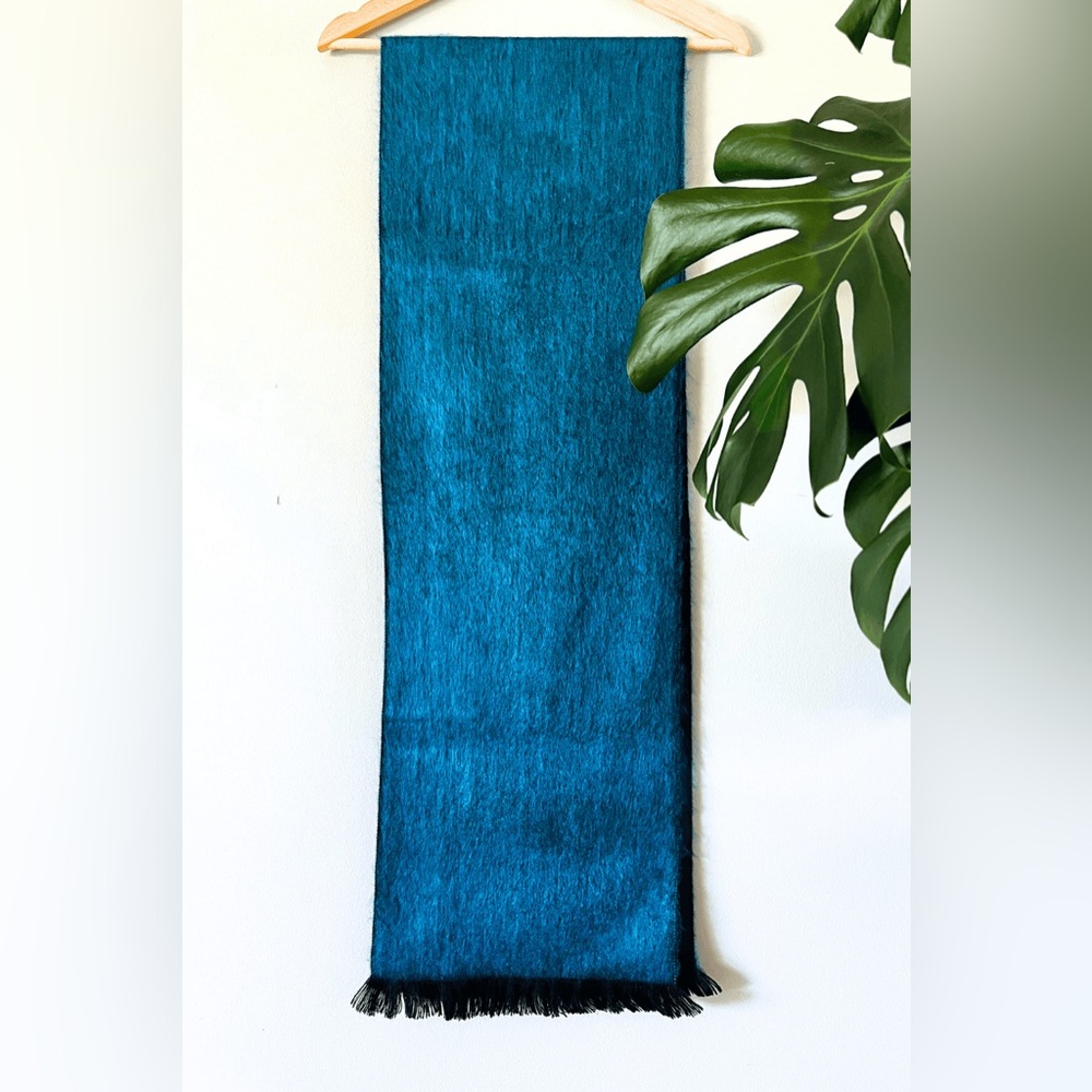 AQUA MARINE ALPACA SCARF